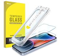 JETech One Touch Screen Protector for iPhone 14/17e, 2-Pack