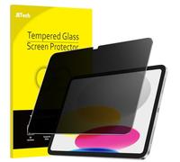 JETech Privacy Screen Protector for iPad (A16) 11th/10th Generation (2025/2022), Anti-Spy Tempered Glass Film