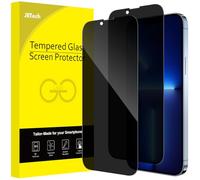 JETech Privacy Full Coverage Screen Protector for iPhone 13 Pro Max 6.7-Inch, Anti-Spy Tempered Glass Film, Edge to Edge Protection Case-Friendly, 2-Pack