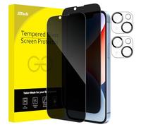 JETech Privacy Screen Protector for iPhone 14, 2+2 Pack