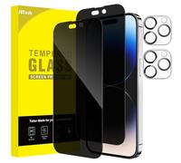 JETech Privacy Screen Protector for iPhone 14 Pro, 2+2 Pack