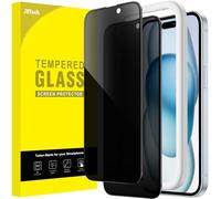JETech Privacy Screen Protector for iPhone 15 Plus, 2-Pack