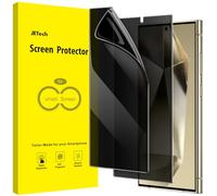 JETech Privacy Screen Protector for Samsung Galaxy S24 Ultra 5G 6.8-Inch, Anti-Spy Flexible TPU Film, Fingerprint Unlock Compatible, 2-Pack