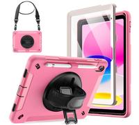 JETech Rugged Case for iPad (A16) 11th/10th Gen, Pink