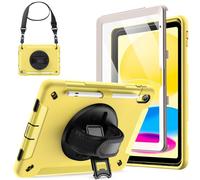 JETech Rugged Case for iPad (A16) 11th/10th Gen, Yellow