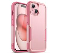 JETech Rugged Case for iPhone 15, Pink