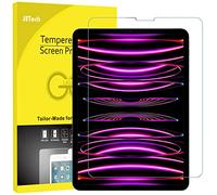 JETech Screen Protector for iPad Pro 11-Inch (2022/2021/2020/2018 Model), iPad Air 5/4 2022/2020 10.9-Inch, Face ID Compatible, Tempered Glass Film