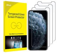 JETech Screen Protector for iPhone 11 Pro Max and iPhone Xs Max 6.5-Inch, Tempered Glass Film, 3-Pack