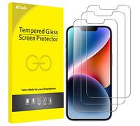 JETech Screen Protector for iPhone 16e 2025, iPhone 14 6.1-Inch, Tempered Glass Film, 3-Pack