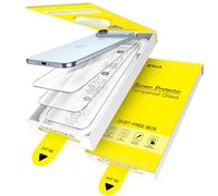 JETech Screen Protector for iPhone 17 Air, One-Step Easy Installation with Auto-Alignment Bubble Free Box, 9H Tempered Glass Film, HD-Clear, 6.5-Inch Display, 3-Pack
