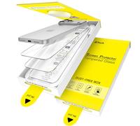JETech Screen Protector for iPhone 17 Pro Max 6.9-Inch, One-Step Easy Installation with Auto-Alignment Bubble Free Box, 9H Tempered Glass Film, HD-Clear, 3-Pack