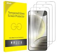 JETech Screen Protector for Samsung Galaxy S24 5G 6.2-Inch, Tempered Glass Film, Fingerprint ID Compatible, HD Clear, 3-Pack
