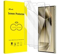 JETech Screen Protector for Samsung Galaxy S24 Ultra 5G 6.8-Inch, Flexible TPU Film, Fingerprint ID Compatible, Easy Installation, HD Clear, 3-Pack