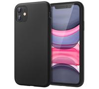 JETech Silicone Case for iPhone 11, Black | Silky Soft Touch, Shockproof Protection, Scratch Resistant, Microfiber Lining