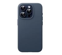 JETech Silicone Case for iPhone 15 Pro, Storm Blue | Silky Soft Touch, Shockproof Protection, Scratch Resistant, Microfiber Lining