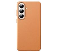 JETech Vegan Leather Case for Samsung Galaxy S26, Brown