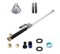 Jetflux Pressure Washer,Jet Flux Power Washer,Jet Nozzle High Pressure Hose Nozzle for Garden Hose, Cars, Driveways & Patios (Black)