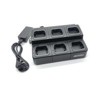 Jetfon multi charger M-420 Multiple charger for 6 Motorola XT420/460 walkie-talkies and other walkie-talkies or their batteries.