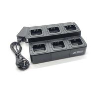 Jetfon Multi M-1400 6-Way Charger for Motorola DP1400 Multi-charger for 6 Motorola DP1400/CP040 walkie-talkies or their batteries.