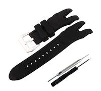 JETHENG 26mm Men's Rubber watch strap for Invicta Reserve Collection Venom 5732 1219 6118 6117 6105 6116 6110 14467 16149 18535 Women's outdoor sports silicone watch band watch accessories buckle