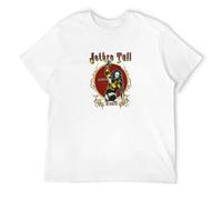 Jethro Tull 1975 U.S. Rock Concert Tour Dates Cities T-Shirt Black