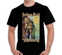 Jethro Tull Aqualung Men T-Shirt Cotton Tee Size M Black