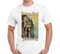 Jethro Tull Aqualung Men T-Shirt Cotton Tee Size M White