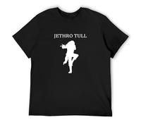 Jethro Tull Logo T-Shirt Rock Tee Rock Band Shirt Black