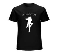 Jethro Tull Logo T-Shirt Rock Tee Rock Band Shirt Black