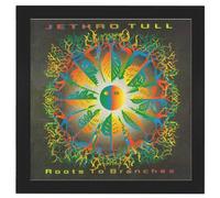 Jethro Tull Roots to Branches Album cover, poster, wall art. Print or Fully Framed Available. Actual size of original Vinyl Covers. (Framed)
