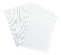 Jetisva 15 Pcs Blank Mylar Stencil Sheets A4 Square Paper 30.5 x 21.7cm Translucent Templates PET Plastic Sheet for DIY Vinyl Cutting Silhouette Material, Making Stencils