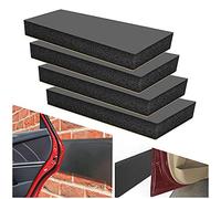Jetisva 4pcs Garage Wall Protector Eva Foam Sheet 30x10x3cm Self-Adhesive Car Door Protector Wall Bumper Guard for Parking
