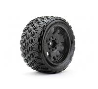 Jetko EX King Cobra Belted XMT Tyres on Black 24mm Hex Wheels (2) JK5802CB