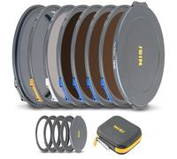 JetMag Pro - Cinema Kit, 82mm | Included Megnet FS ND4, ND8, ND16, ND64, True Color CPL Filter, Black Mist 1/8, 67mm, 72mm, 77mm, 82mm Adapter Ring