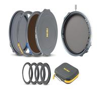 JetMag Pro - Creator Kit Magnetic Variable ND 1-9 stops & Mist, 82mm | 1-5 Stops Variable ND, FS ND 4 Stops, 1/8 Black Mist, 67mm/72mm/77mm/82mm Adaptors, Front + Back Cap, Caddy Pouch