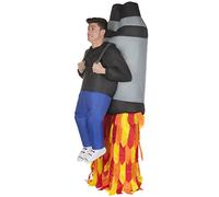 Jetpack Pick Me Up Inflatable Costume Great Illusion Fancy Dress Outfit One size fits most