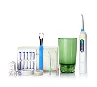 JETPIK JP-50 Elite Rechargeable Electric Dental Flosser Oral Irrigator with Pulsating Floss and Water Jet Pik Power