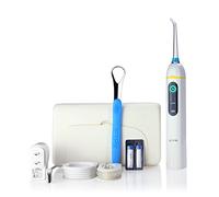 JETPIK JP-50 Rechargeable Electric Dental Flosser Oral Irrigator with Pulsating Floss and Water Jet Pik Power