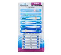 JETPIK JP200 Annual Pack Contains Sonic Brush Heads/Water Floss Nozzle's/Dental Floss Cartridges