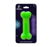 JetPup Pup Chew Toy - Bone - Human Grade Chew Toy - Human Pup Play - 100% Food Grade Silicone - (Galactic Green* Limited Edition)