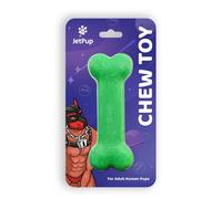 JetPup Pup Chew Toy - Bone - Human Grade Chew Toy - Human Pup Play - 100% Food Grade Silicone (Green Bone)