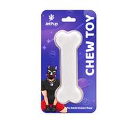 JetPup Pup Chew Toy - Bone - Human Grade Chew Toy - Human Pup Play - 100% Food Grade Silicone (White Bone)
