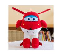 (Jett, 30cm/11.81in) Super Wings Character Jett Jerome Donnie Mira Dizzy Plush Stuffed Toy Pillow
