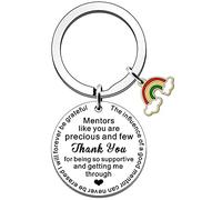 JETTOP Mentors Gifts Keyring Thank You End of Term Leaving Gifts for Mentors Women & Men
