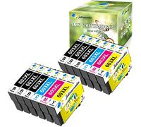 Jettruemedia 603XL Ink Cartridges Replacement for Epson 603 XL Ink Cartridges Multipack for Expression Home XP-2100 XP-2105 XP-3100 XP-3105 XP-4100 XP-4105 Workforce WF-2810 WF-2830 WF-2835-12-Pack