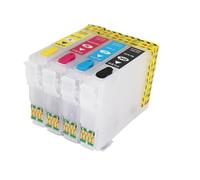Jetvinner T502 502XL Refillable Ink Cartridge Compatible With Printers XP-5100 XP-5105 WF-2860 WF-2865 Compatible With European Models
