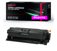 JetWorld Toner 507A CE403A Compatible with LaserJet Enterprise 500 Color M551n, M551dn, M551xh, M570dn, M570dw, M575c Magenta 6000 Pages per Toner Cartridge, High Quality Print