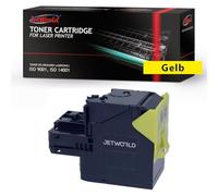 JetWorld Toner Compatible with Lexmark 802SY 80C2SY0 Yellow for CX310dn, CX310n, CX410de, CX410e, CX410dte, CX510de, CX510dhe, CX510dthe 2000 Pages per Toner Cartridge, High-Quality Print