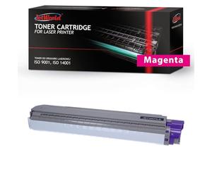 JetWorld Toner Compatible with Oki 45862838 Magenta for MC853dn, MC853dnct, MC853dnv, MC873dn, MC873dnc, MC873dnct, MC873dnv, MC873dnx, MC883dn 7300 Pages per Toner Cartridge, High Quality Print