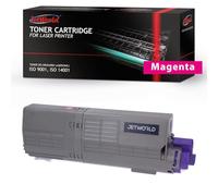 JetWorld Toner Compatible with Oki 46490608 Black for C532dn, C542dn, MC563dn, MC573dn, 7000 Pages per Toner Cartridge, High Quality Print